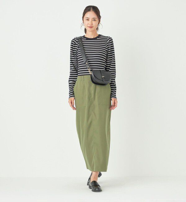 SHIPS Colors 「SHIPS Colors:〈洗濯機可能〉タスラン ベイカー スカート」|スカート|