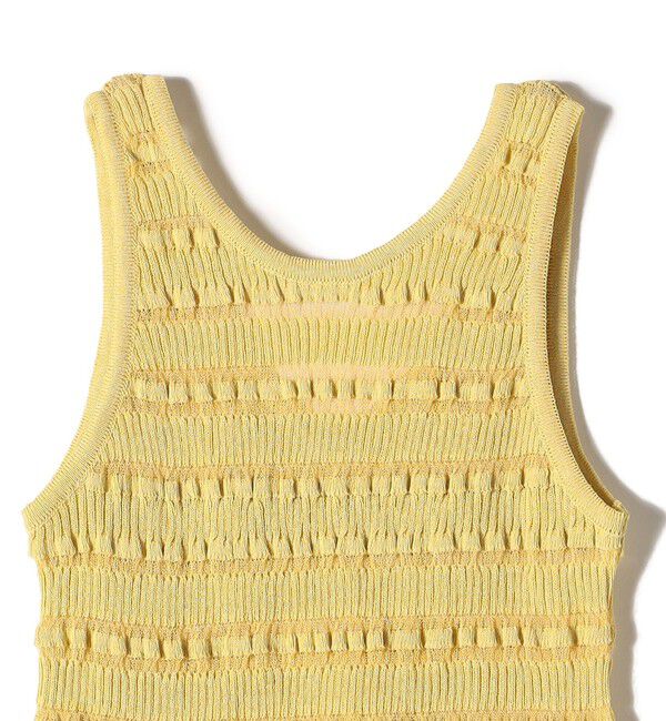 SHIPS for women「NEPLA.:〈手洗い可能〉ニット ジャカード タンク」|ニット・セーター|