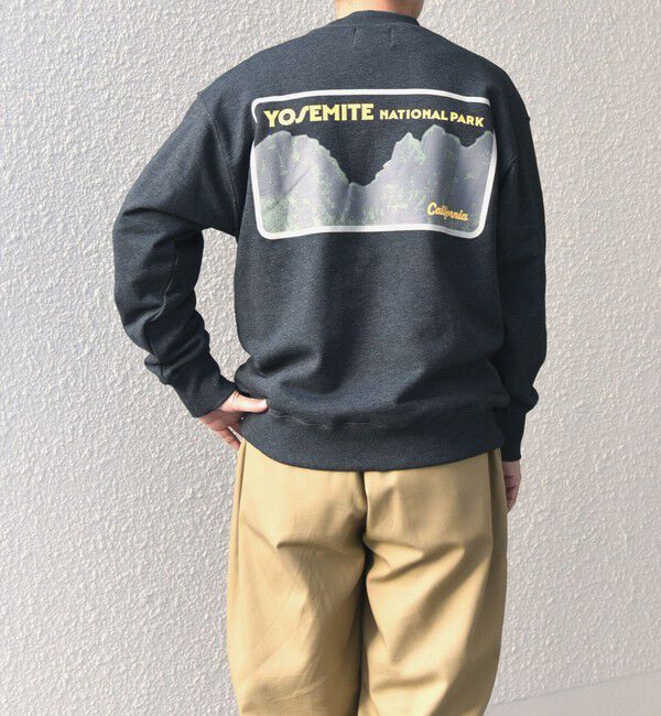 SHIPS any「【WEB限定】SHIPS any: NATIONAL PARK プリント スウェット 24FW (ユニセックス)◇」|スウェット・ジャージ|