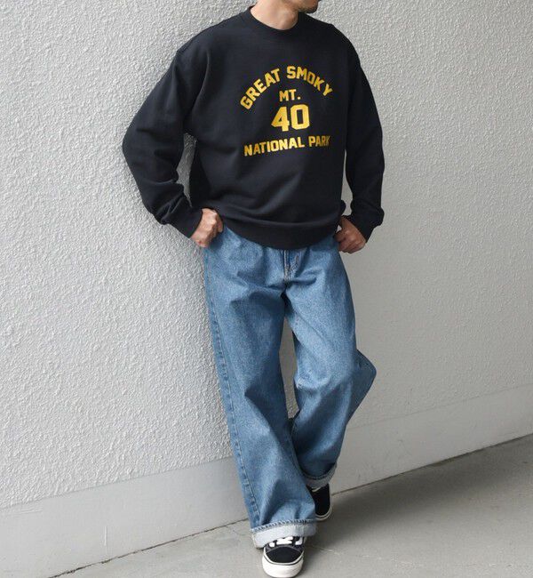 SHIPS any「【WEB限定】SHIPS any: NATIONAL PARK プリント スウェット 24FW (ユニセックス)◇」|スウェット・ジャージ|