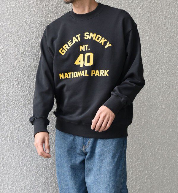 SHIPS any「【WEB限定】SHIPS any: NATIONAL PARK プリント スウェット 24FW (ユニセックス)◇」|スウェット・ジャージ|