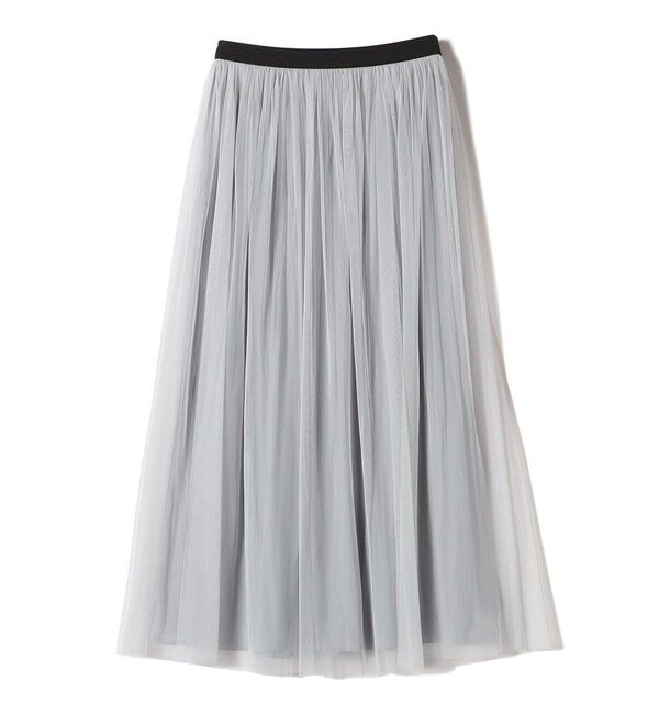 SHIPS for women「〈手洗い可能〉リバーシブル チュール カッセン スカート」|スカート|