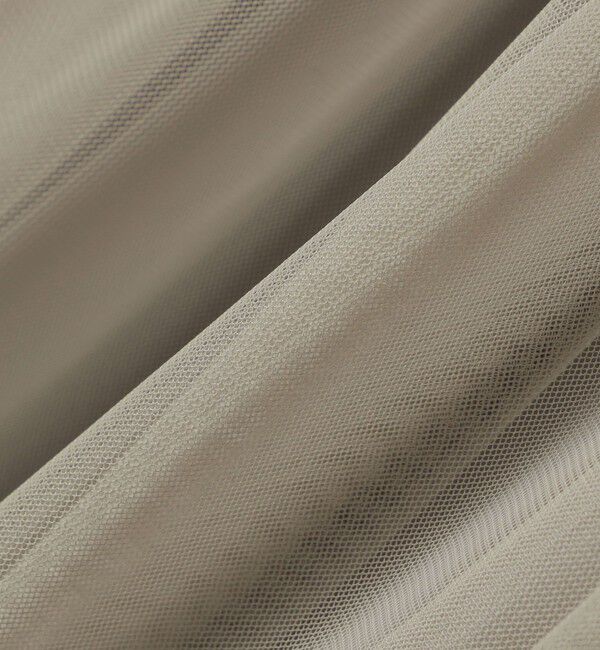 SHIPS for women「〈手洗い可能〉リバーシブル チュール カッセン スカート」|スカート|