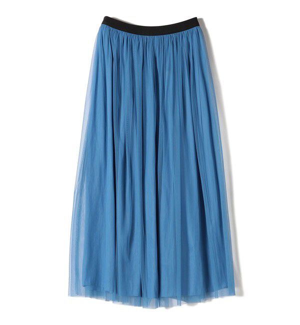 SHIPS for women「〈手洗い可能〉リバーシブル チュール カッセン スカート」|スカート|