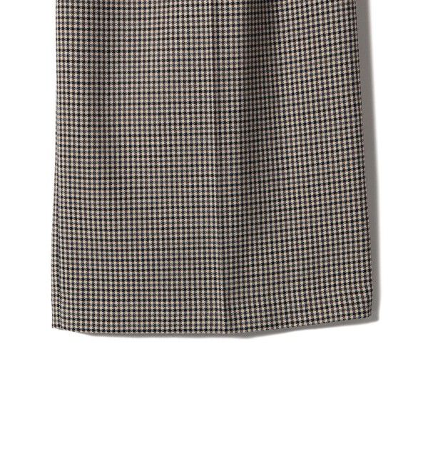 SHIPS Colors 「SHIPS Colors:〈手洗い可能〉 起毛 チェック サイドボタン ワイドパンツ」|その他|