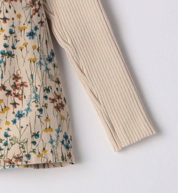 SHIPS KIDS「SHIPS KIDS:100～130cm / コーデュロイ リブ レイヤード トップス」|その他|