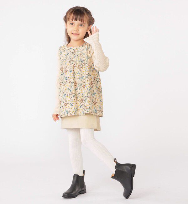 SHIPS KIDS「SHIPS KIDS:100～130cm / コーデュロイ リブ レイヤード トップス」|その他|