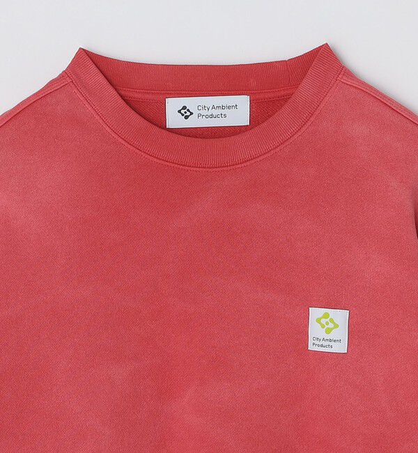 SHIPS「City Ambient Products: フロスト フェード スクエアロゴ スウェット」|スウェット・ジャージ|