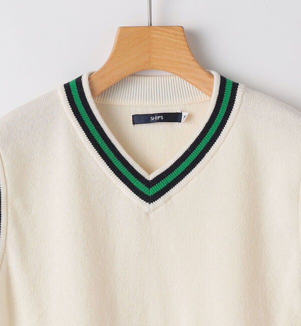 SHIPS KIDS「SHIPS KIDS:100～125cm / ニット ベスト」|ベスト・ジレ|