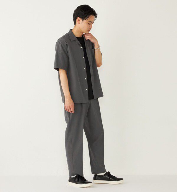 SHIPS Colors 「SHIPS Colors:〈接触冷感・吸水速乾・洗濯機可能〉ライト サッカー シャツ◇」|シャツ・ブラウス|