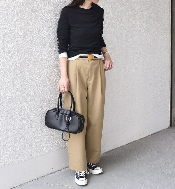 SHIPS Colors 「SHIPS Colors:〈手洗い可能〉シアー ドライ タッチ インナー TEE◇」|Tシャツ・カットソー|