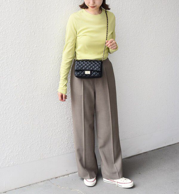 SHIPS Colors 「SHIPS Colors:〈手洗い可能〉シアー ドライ タッチ インナー TEE◇」|Tシャツ・カットソー|