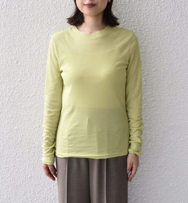 SHIPS Colors 「SHIPS Colors:〈手洗い可能〉シアー ドライ タッチ インナー TEE◇」|Tシャツ・カットソー|