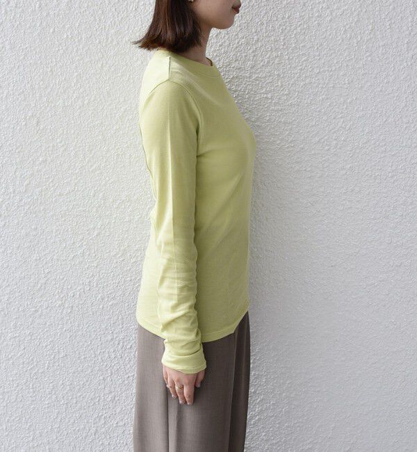 SHIPS Colors 「SHIPS Colors:〈手洗い可能〉シアー ドライ タッチ インナー TEE◇」|Tシャツ・カットソー|