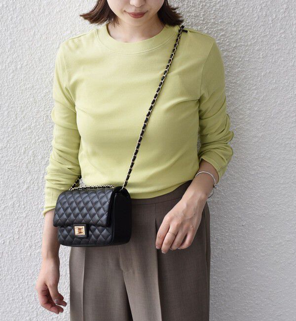 SHIPS Colors 「SHIPS Colors:〈手洗い可能〉シアー ドライ タッチ インナー TEE◇」|Tシャツ・カットソー|