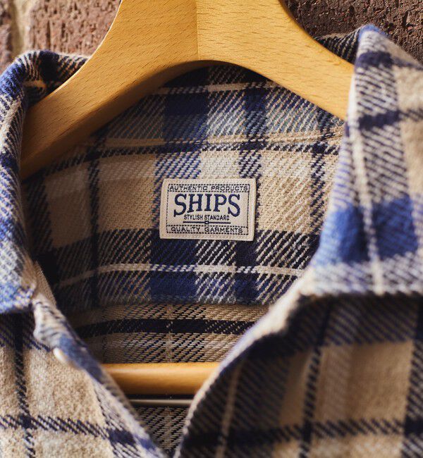 SHIPS「SHIPS: AUTHENTIC ウィークエンド チェック ネル シャツ」|シャツ・ブラウス|