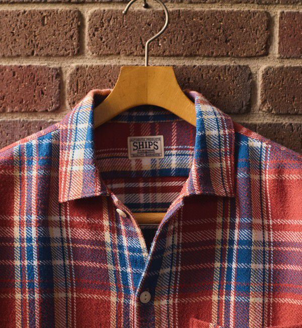SHIPS「SHIPS: AUTHENTIC ウィークエンド チェック ネル シャツ」|シャツ・ブラウス|