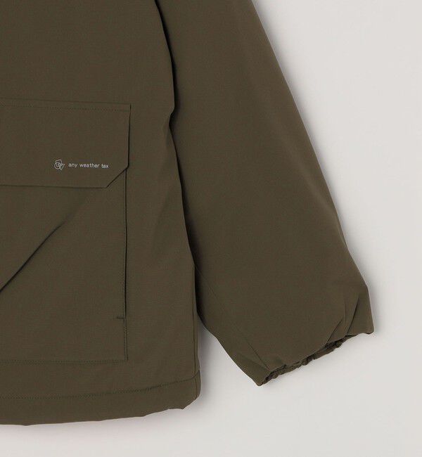 SHIPS any「SHIPS any:〈撥水/防風等〉多機能 中綿 2トーン スタンド ブルゾン 25AW◇」|ダウン|