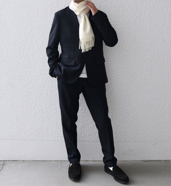 SHIPS any「SHIPS any: カシミヤ ソリッド マフラー 25AW」|マフラー|