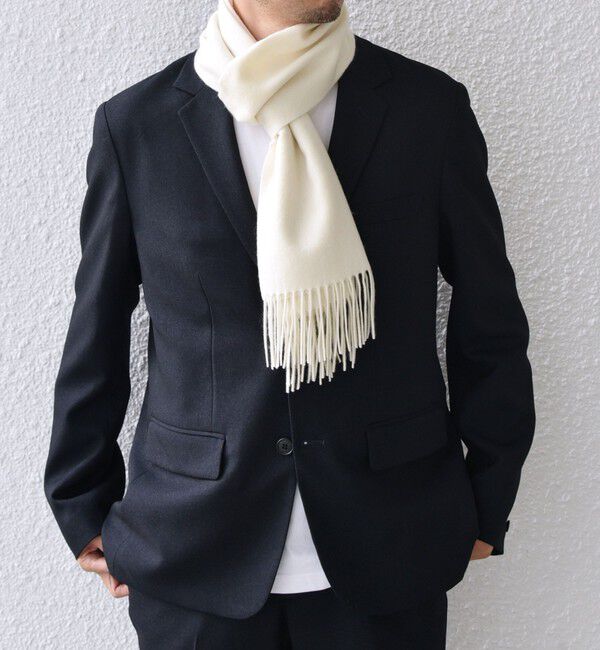 SHIPS any「SHIPS any: カシミヤ ソリッド マフラー 25AW」|マフラー|