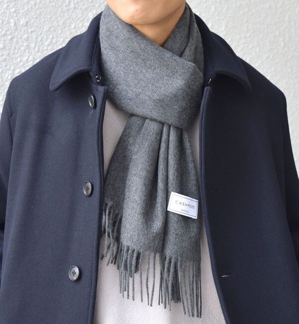 SHIPS any「SHIPS any: カシミヤ ソリッド マフラー 25AW」|マフラー|