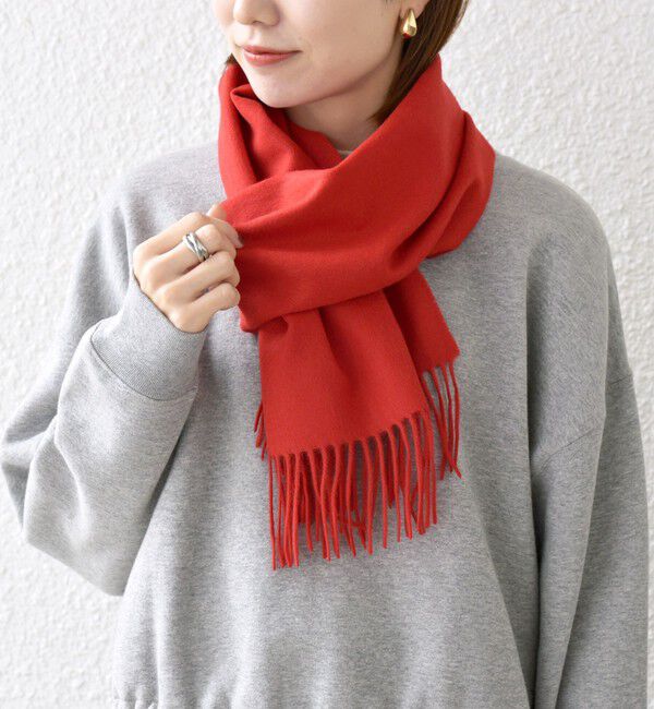 SHIPS any「SHIPS any: カシミヤ ソリッド マフラー 25AW」|マフラー|