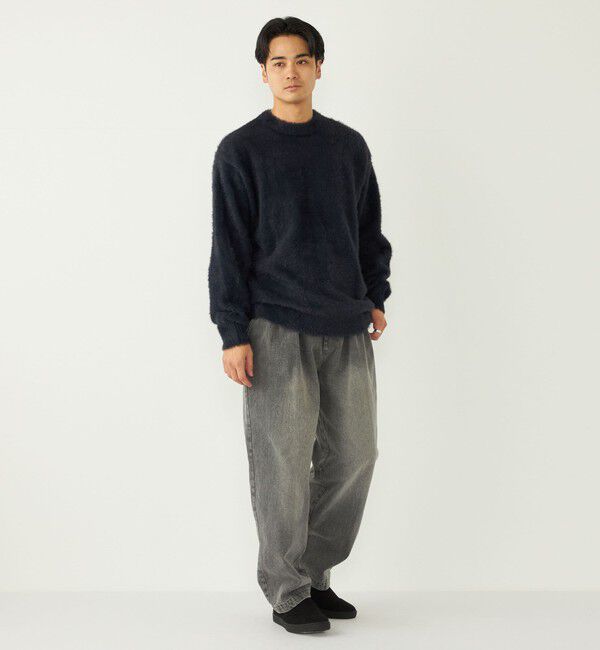 SHIPS Colors 「SHIPS Colors:〈手洗い可能〉シャギー クルーネック ニット」|ニット・セーター|