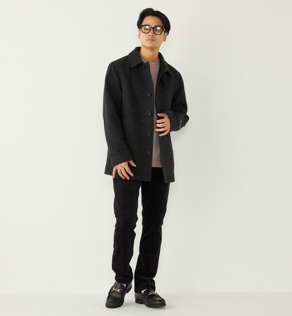 SHIPS Colors 「SHIPS Colors:ホロウ ウール シングルピーコート」|ピーコート|