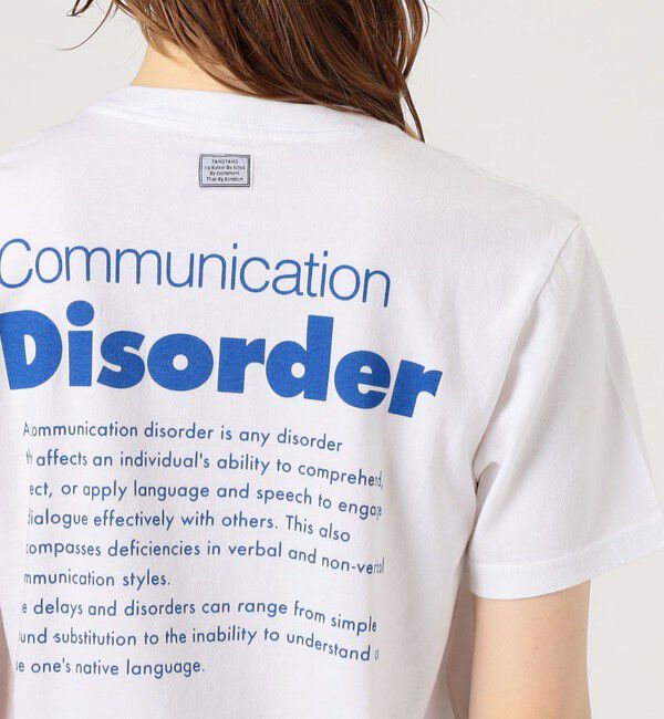 TOMORROWLAND BUYING WEAR「TANGTANG DISORDER Tシャツ」|Tシャツ・カットソー|