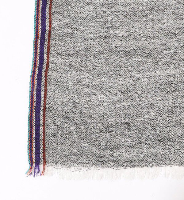 TOMORROWLAND GOODS「EPICE ウール ラインストール」|ストール|