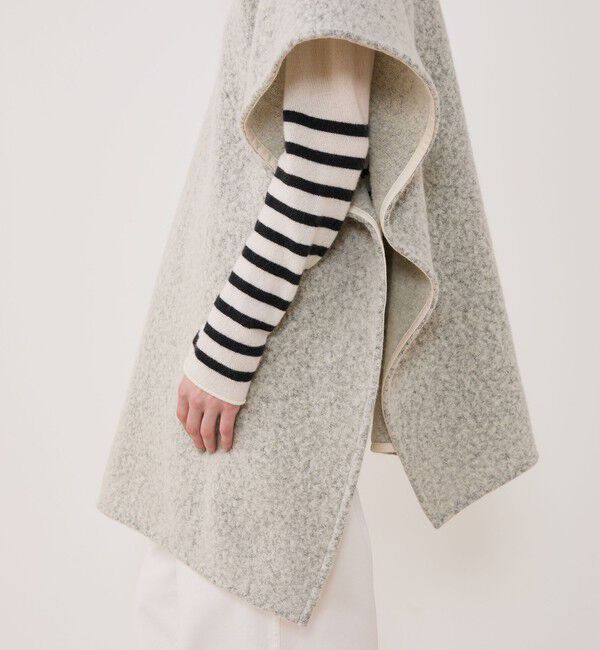 GALERIE VIE「シープジャージー ポンチョ」|ポンチョ・ケープ|