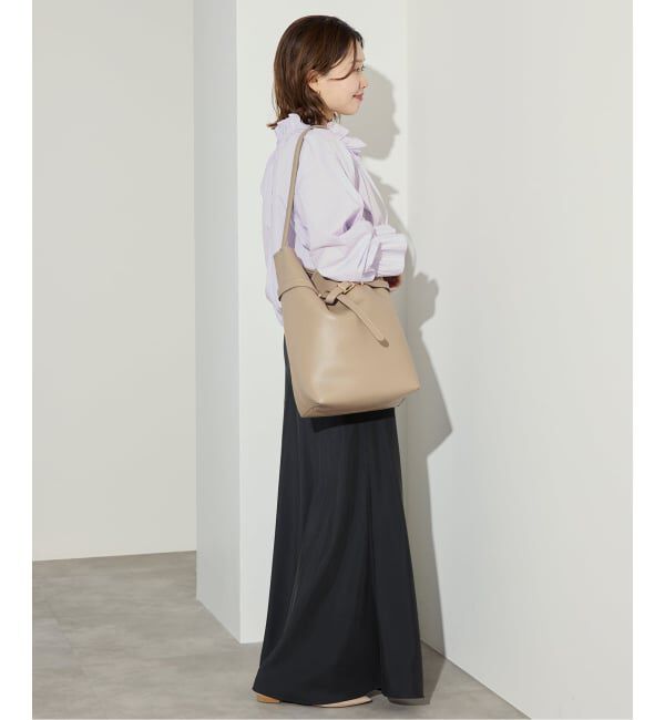 SLOBE IENA「SLOBE ベルトスクエアトートバッグ」|ショルダー・メッセンジャー|