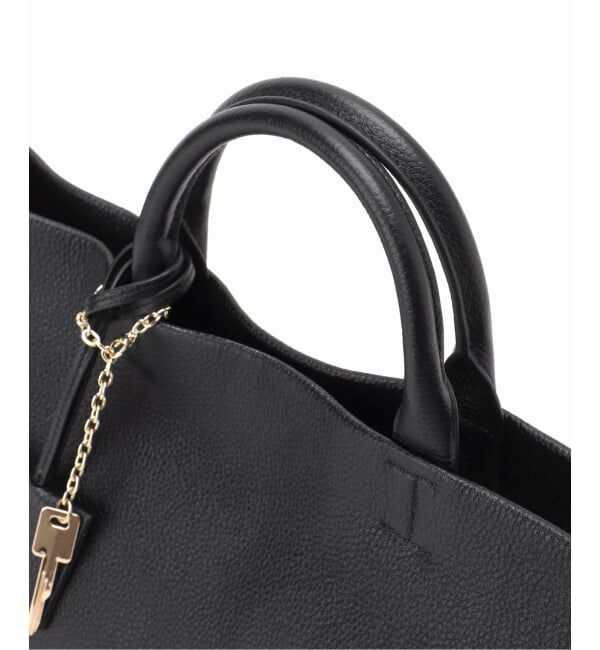 SLOBE IENA「《WEB限定/追加5予約》SLOBE レザートートバッグ」|トートバッグ|