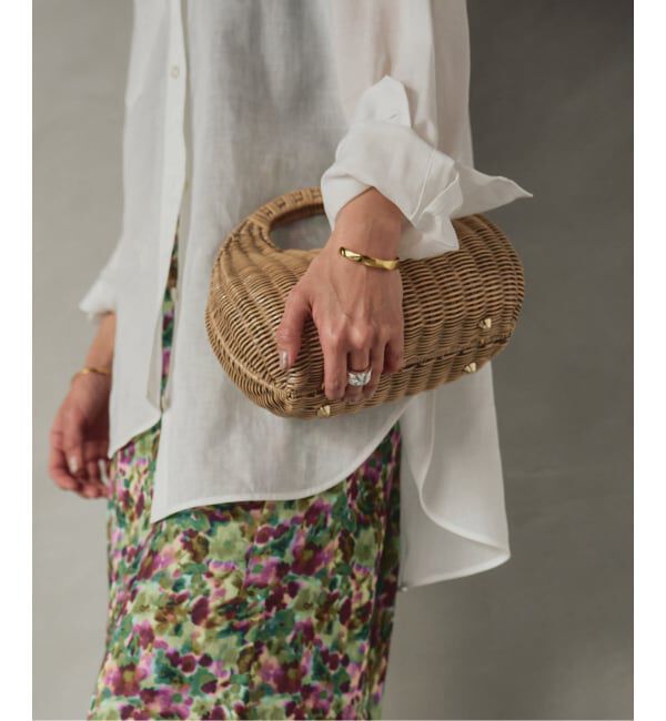 VERMEIL par iena「《予約》Airy Ramie Over シャツ」|シャツ・ブラウス|