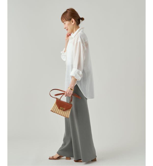 VERMEIL par iena「《予約》Airy Ramie Over シャツ」|シャツ・ブラウス|