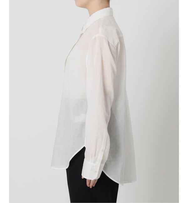 VERMEIL par iena「《予約》Airy Ramie Over シャツ」|シャツ・ブラウス|