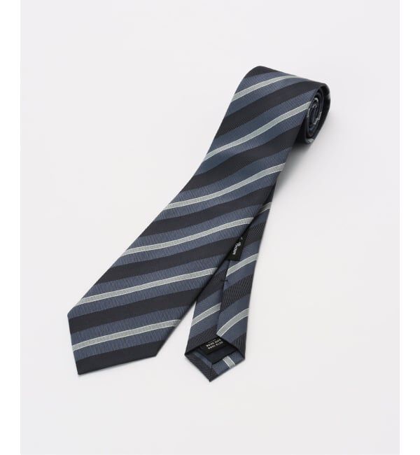 EDIFICE「Holliday & Brown(ホリデー & ブラウン) 別注 Smoke Blue タイ」|ネクタイ・蝶ネクタイ|