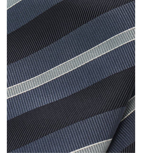 EDIFICE「Holliday & Brown(ホリデー & ブラウン) 別注 Smoke Blue タイ」|ネクタイ・蝶ネクタイ|