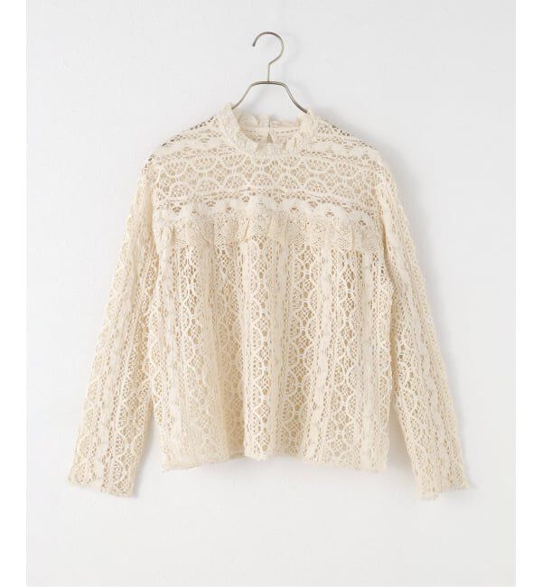 JOURNAL STANDARD relume「レースフリルブラウス」|シャツ・ブラウス|ナチュラル