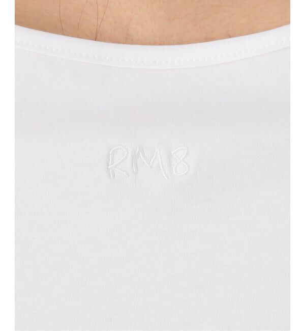 NOBLE「Room no.8/ルームエイト スムースコットンネックオープントップス」|Tシャツ・カットソー|