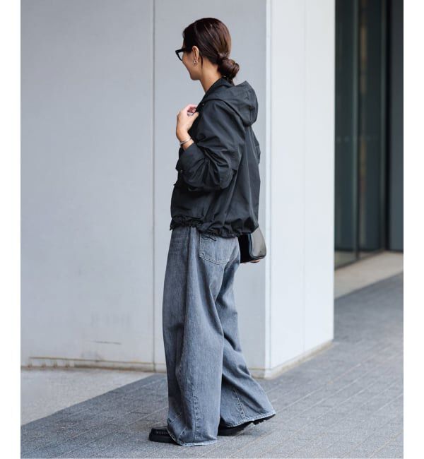 FRAMeWORK「≪洗濯機洗い可≫撥水メモリーウェザーHOODIEブルゾン」|その他|