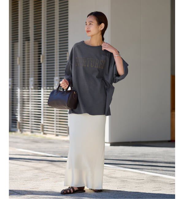 FRAMeWORK「≪WEB限定 / 追加≫ハーフスリーブロゴTEE」|Tシャツ・カットソー|