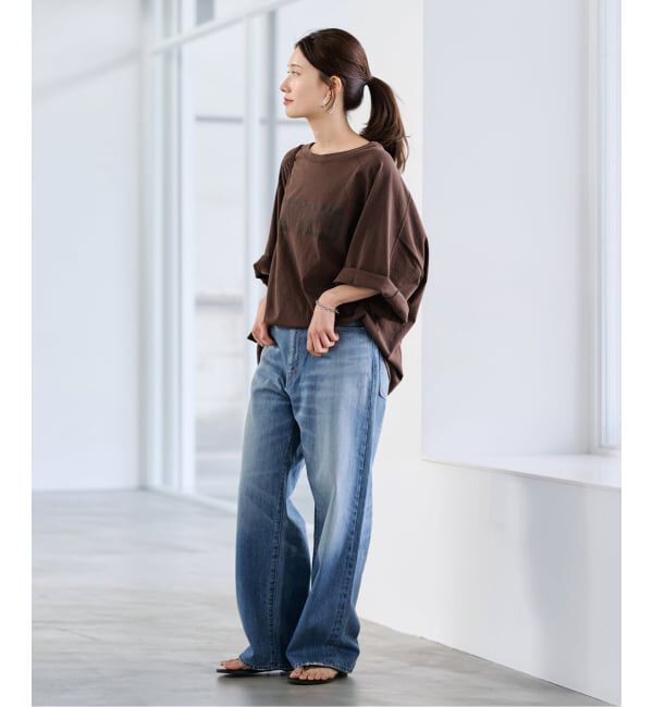 FRAMeWORK「≪WEB限定 / 追加≫ハーフスリーブロゴTEE」|Tシャツ・カットソー|