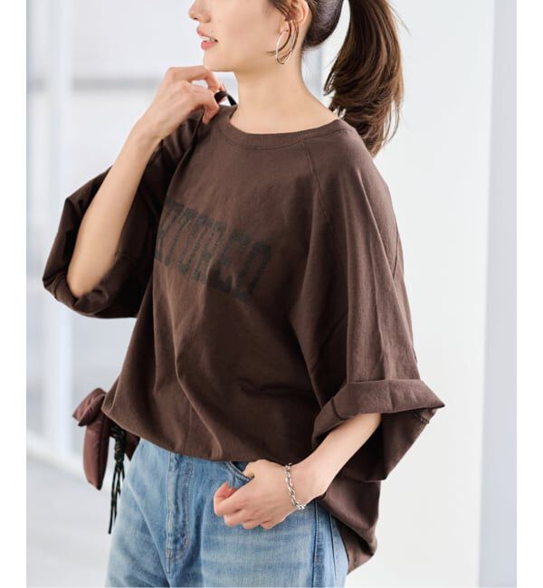 FRAMeWORK「≪WEB限定 / 追加≫ハーフスリーブロゴTEE」|Tシャツ・カットソー|