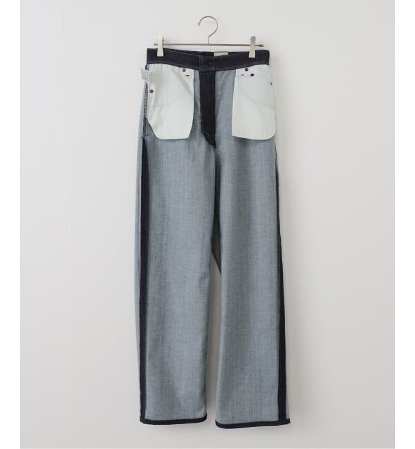  「【洗える】YANUK/ヤヌーク LILITH Wide Straight Indigo」|デニム|