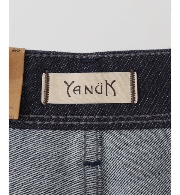  「【洗える】YANUK/ヤヌーク LILITH Wide Straight Indigo」|デニム|