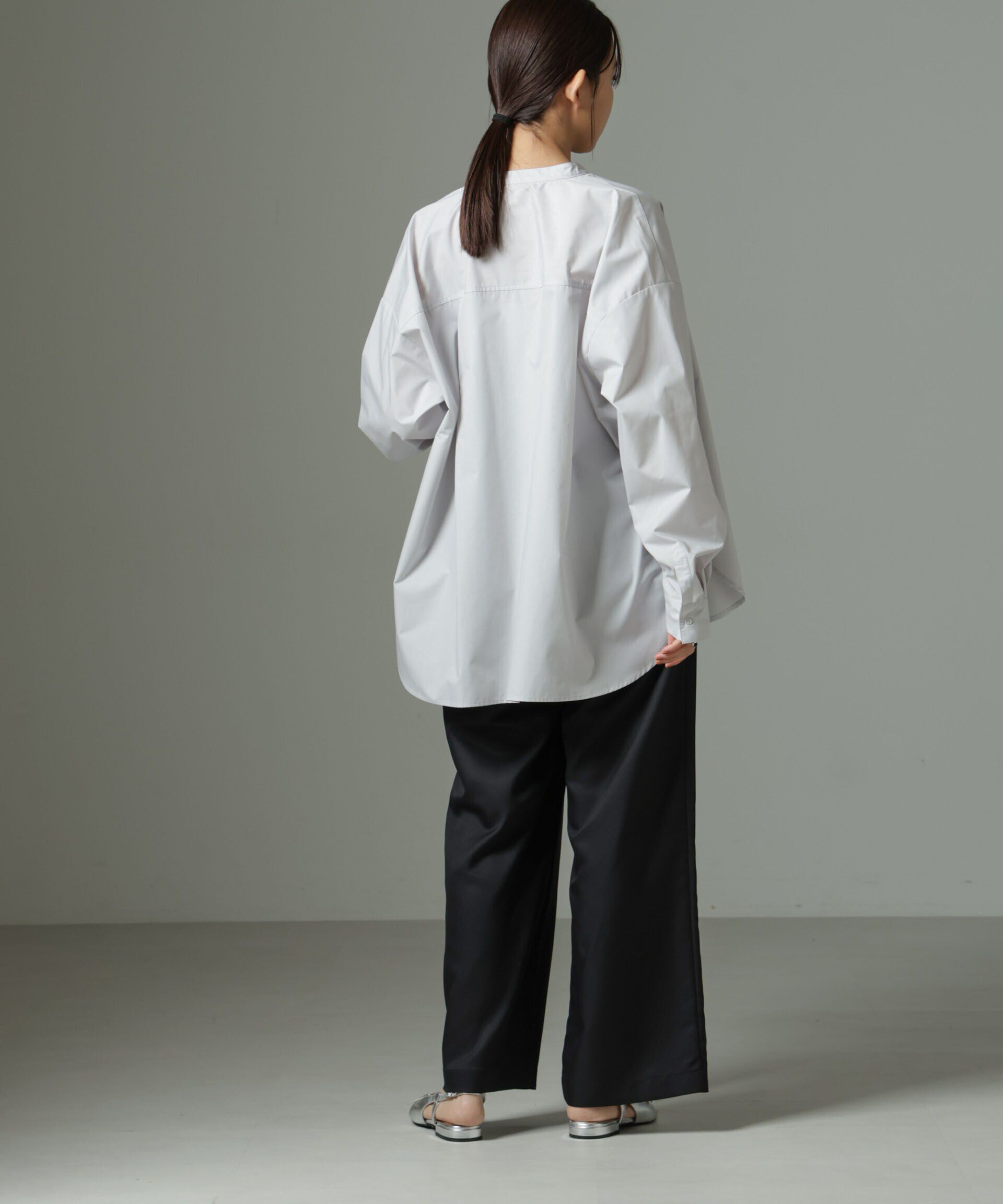 nano･universe「ウエストリボンベルトパンツ（セットアップ可）」|チノ|