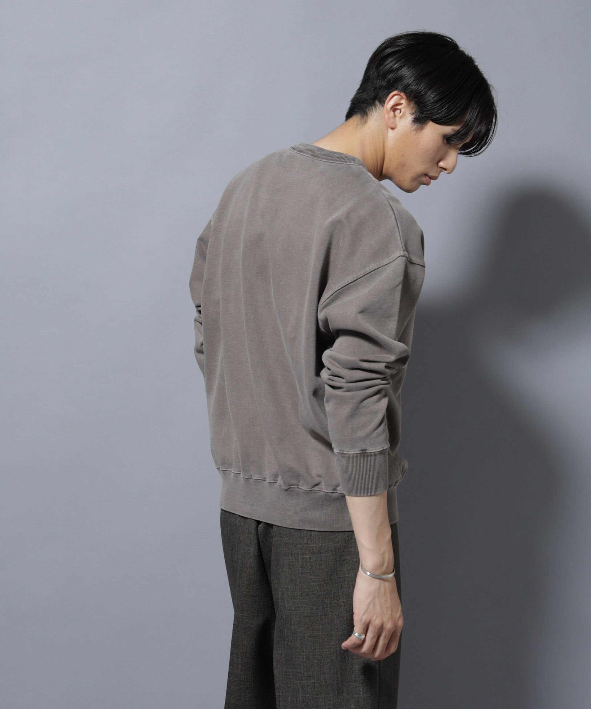 nano･universe「ヴィンテージライク クルーネックスウェット」|Tシャツ・カットソー|