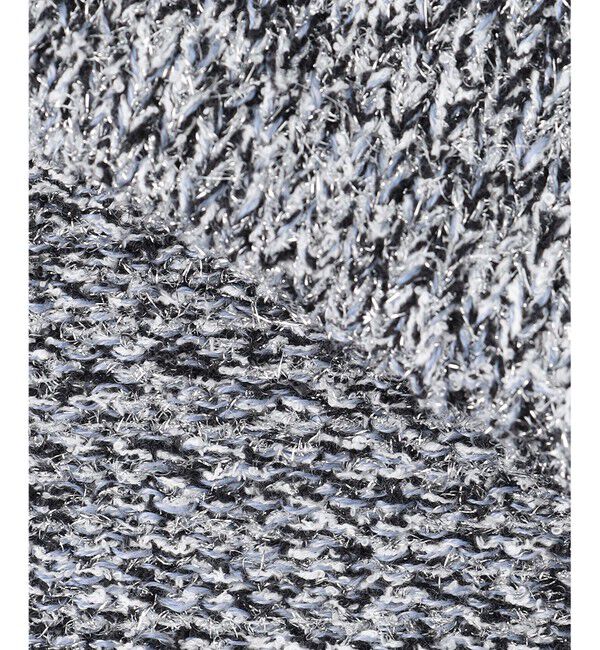 自由区「【洗える】ラメブークレ ニット」|ニット・セーター|