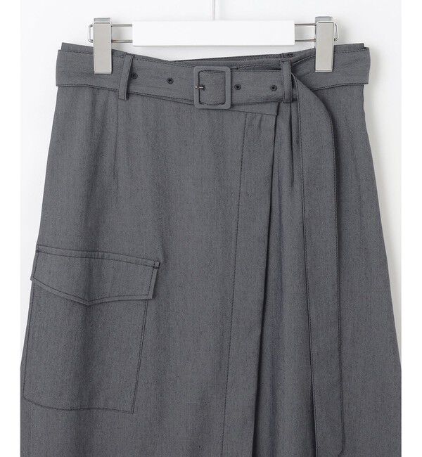 自由区「デニムライクボトムフレア スカート」|スカート|